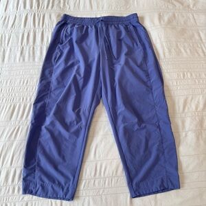 Athleta Pants Womens 14Purple Arrival Cropped Straight Leg